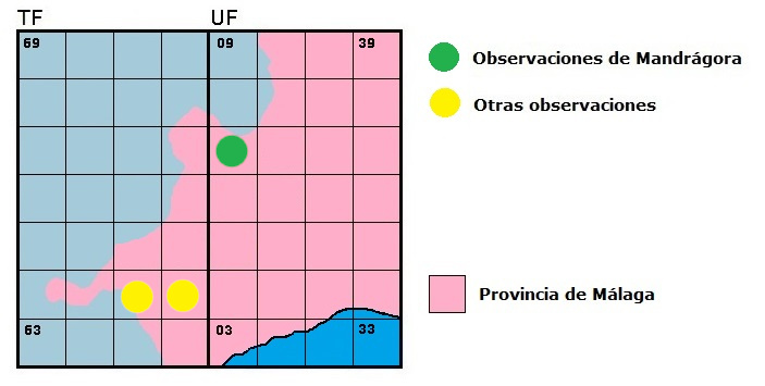 Distribucin de Onychogomphus costae en la Serrana