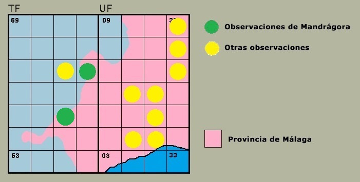 Distribucin de Sympetrum meridionale en la Serrana