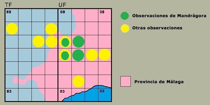 Distribucin de Sympetrum sinaiticum en la Serrana