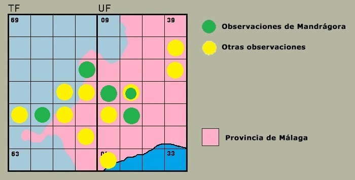 Distribucin de Sympecma fusca en la Serrana